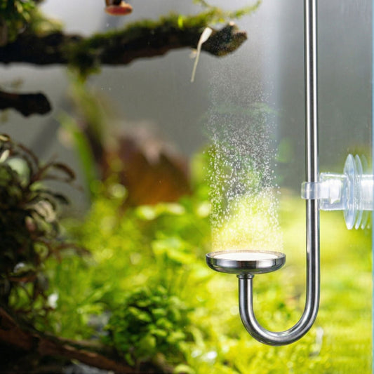Q-Grow CO₂-Flat-Diffusor im Aquarium