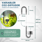 CO2 Anlage Aquarium Komplettset Plus
