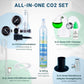 CO2 Anlage Aquarium Komplettset Plus Transparent
