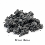 Dunkelgraues Q-Grow Verbindungspulver Hardscape für die Variante Graue Steine