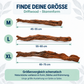 Schematischer Größenvergleich mit drei unterschiedlichen einzelnen Driftwood-Wurzeln: M 45–55 cm, L 55–65 cm und XL 65–75 cm.